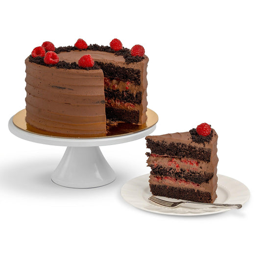 Choco-Nutella Raspberry Cake