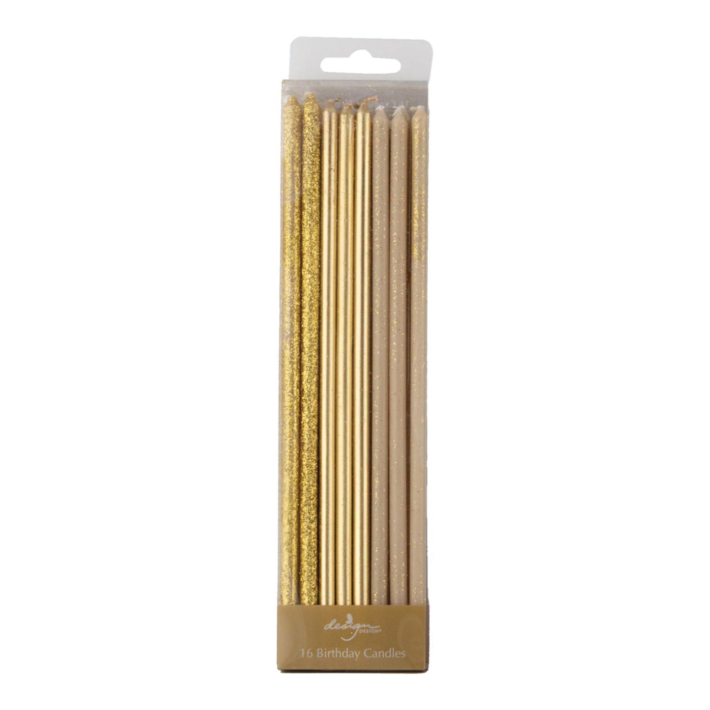 Extra Long Stick Candles-Soft Gold