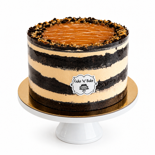 Choco-Crunchy Hazelnut Cake