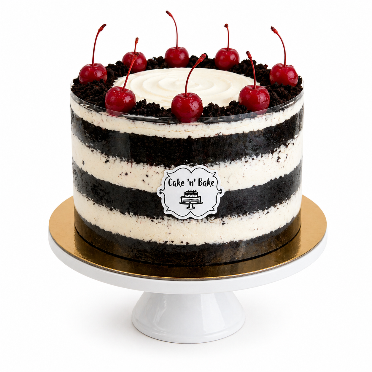Choco-Cherry Cake