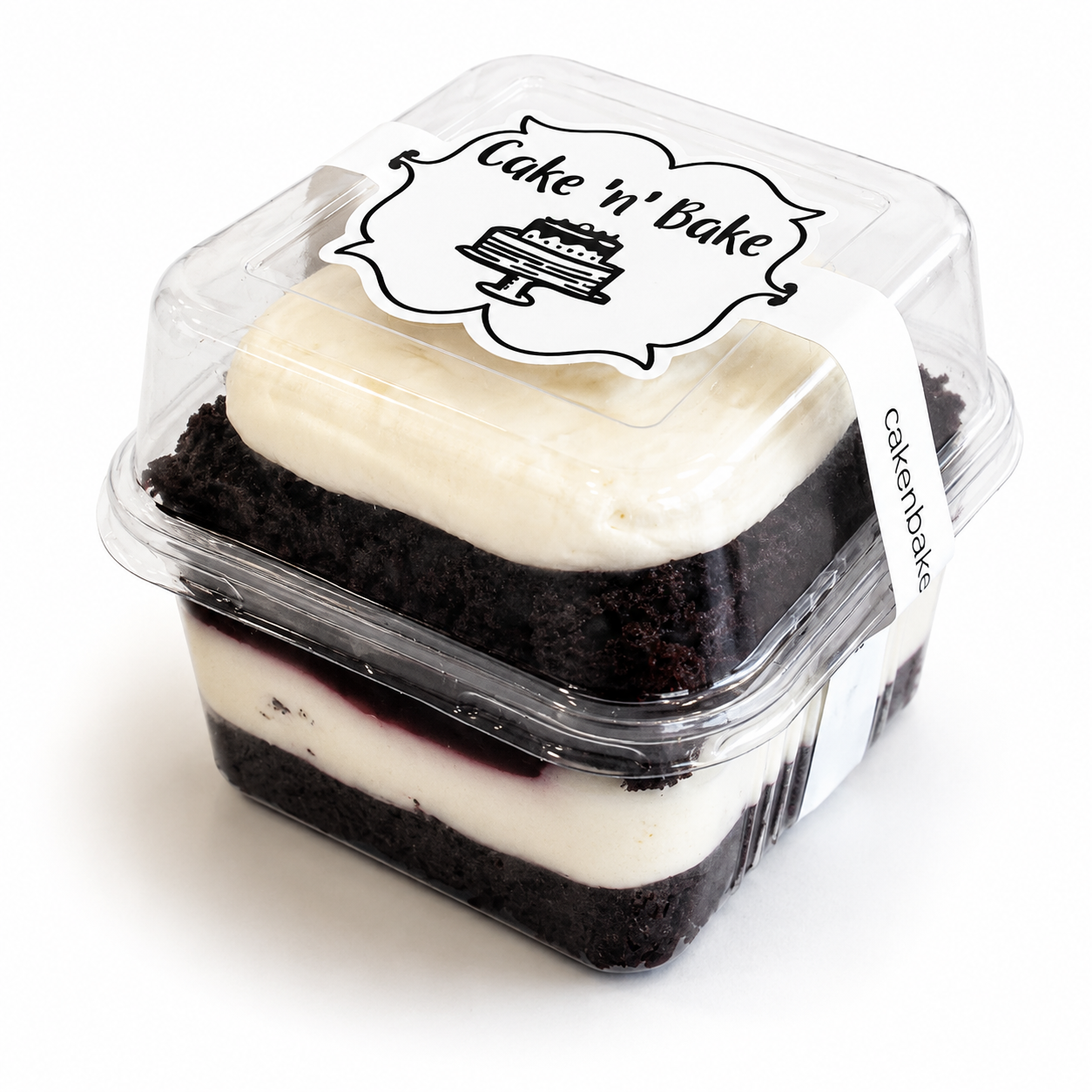 Choco-Cherry Cake Cup