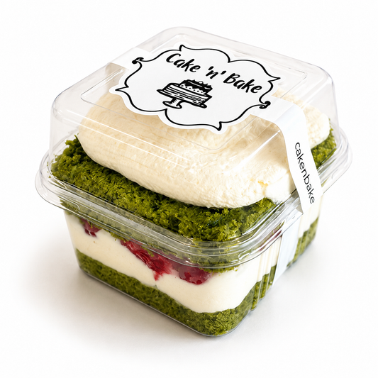 Spinach Cake Cup