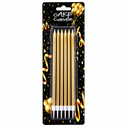 Extra Long Stick Candles-Soft Gold